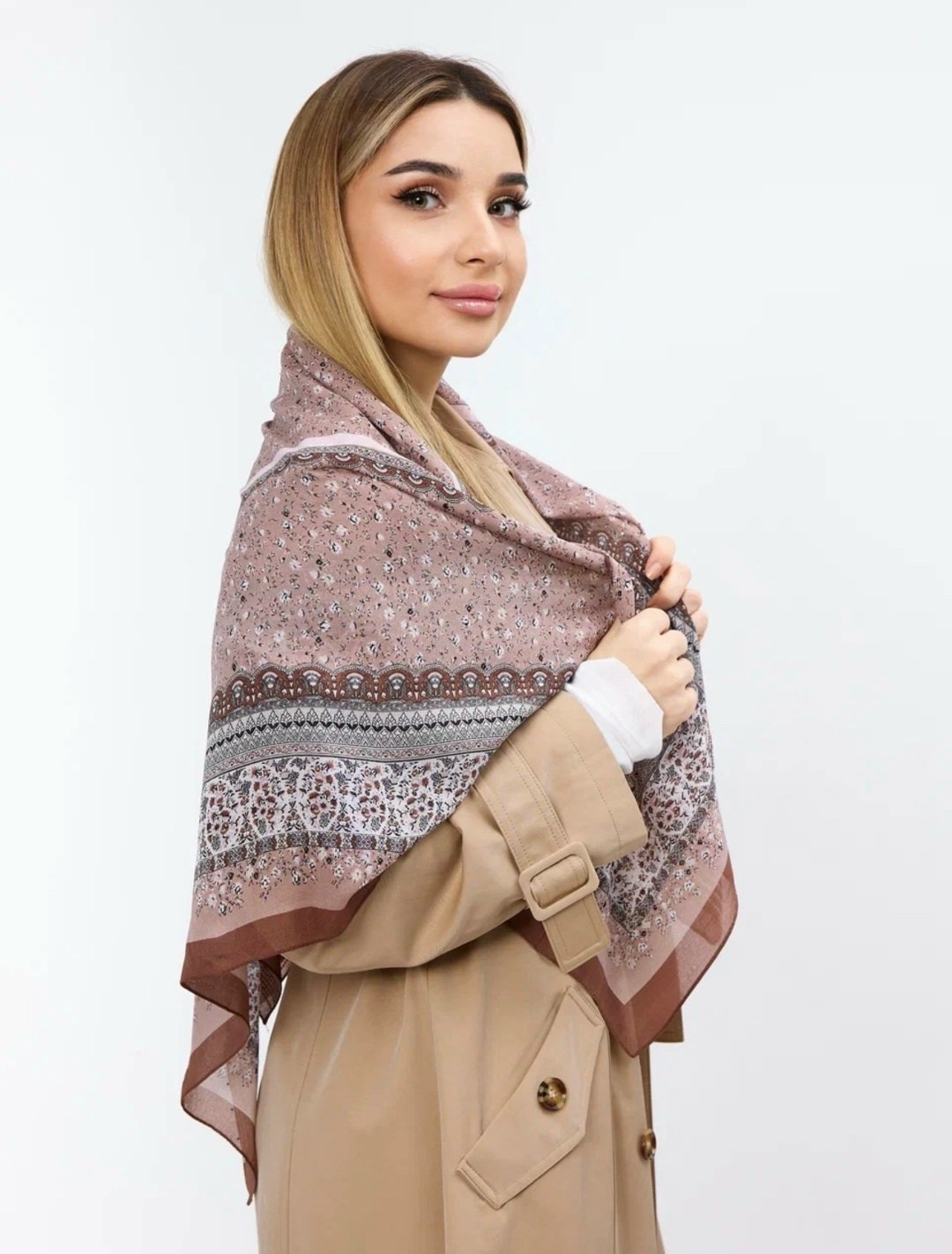 платок теплый двухсторонний,платки женские,красивый платок,платок,платок двусторонний теплый