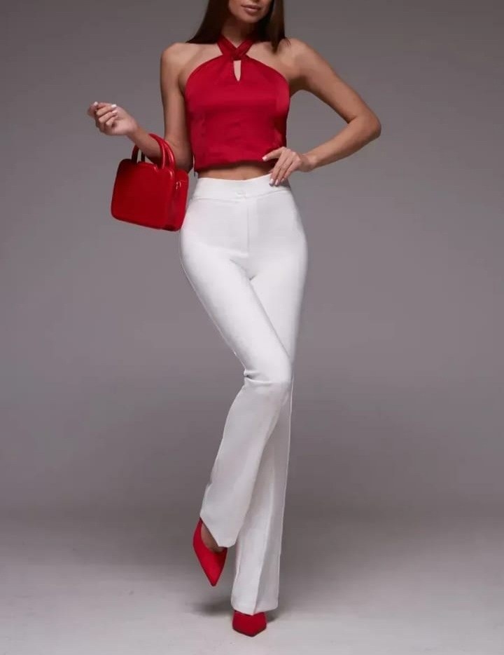 брюки клеш женские,брюки клеш,классические брюки клеш,брюки клеш от колена,красные брюки