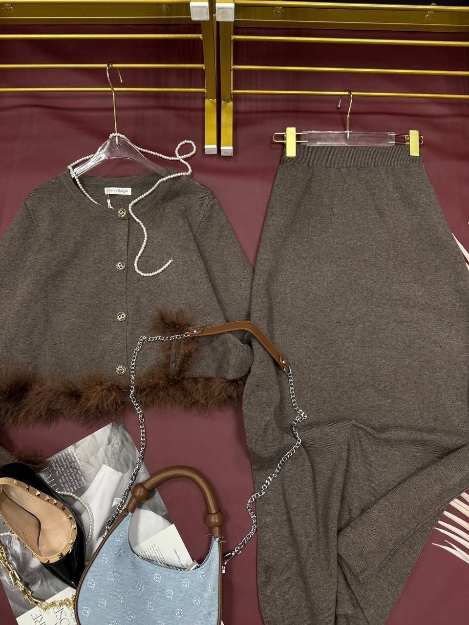 loro piana костюм кашемировый,костюм двойка кашемир,кашемировый костюм с юбкой,костюм из кашемира,трикотажные костюмы женские