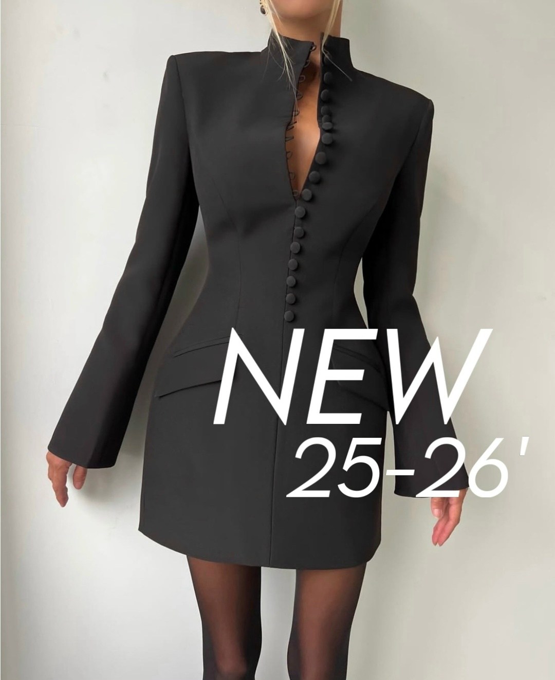 платье-пиджак,модное платье,черное платье жакет,женские жакеты,приталенный жакет