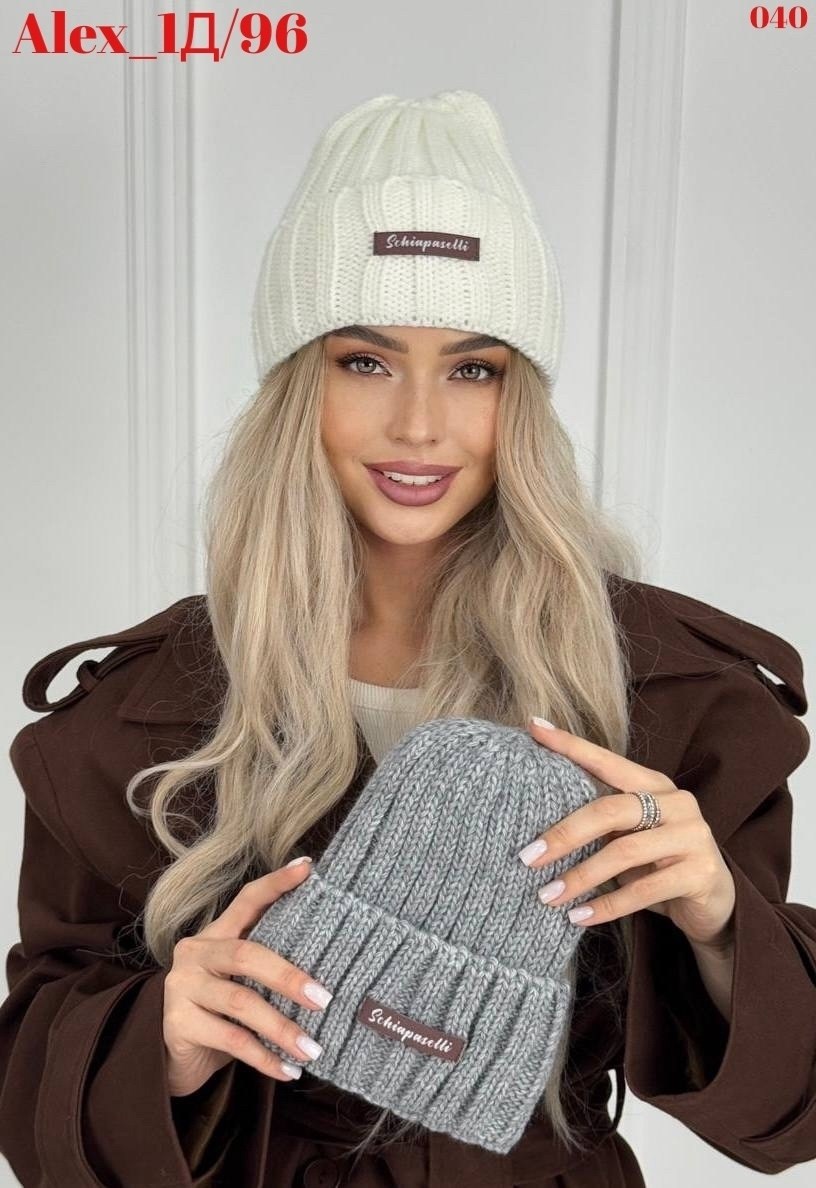 шапка женская на флисе,шапка женская с отворотом,шапка с отворотом теплая,женская шапка,шапка вязаная