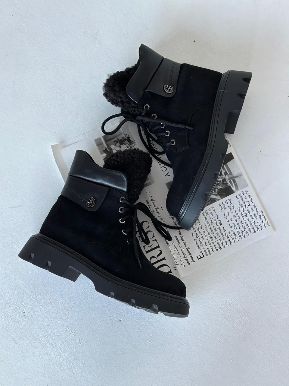 ,зимняя женская ,женские ботинки,женские зимние ботинки,ботинки замшевые