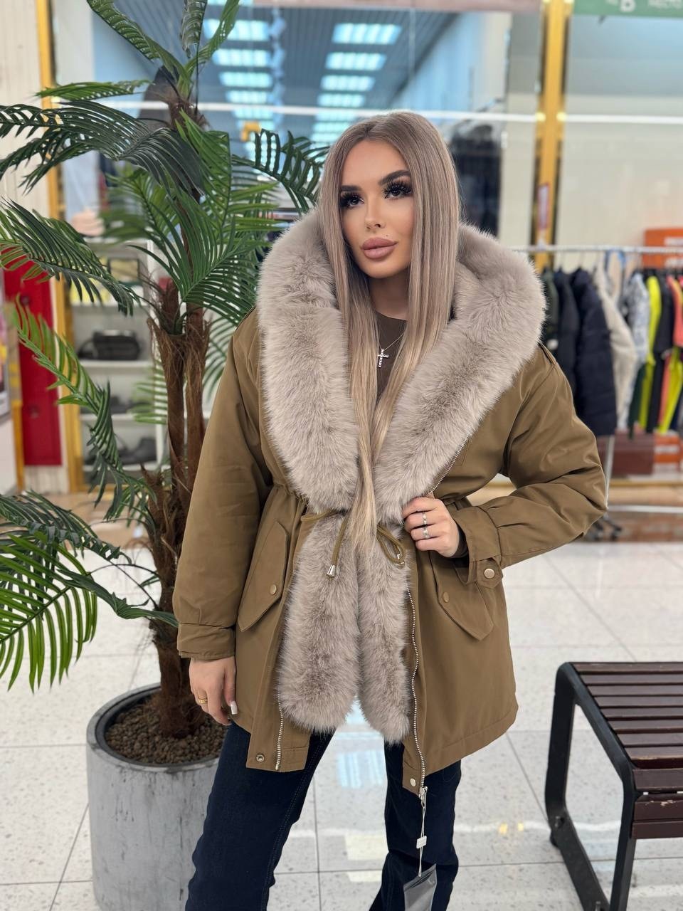 парка с натуральным мехом,парка с мехом,парка зимняя с натуральным мехом nanu furs 331158595,парка с мехом песца,парку с мехом