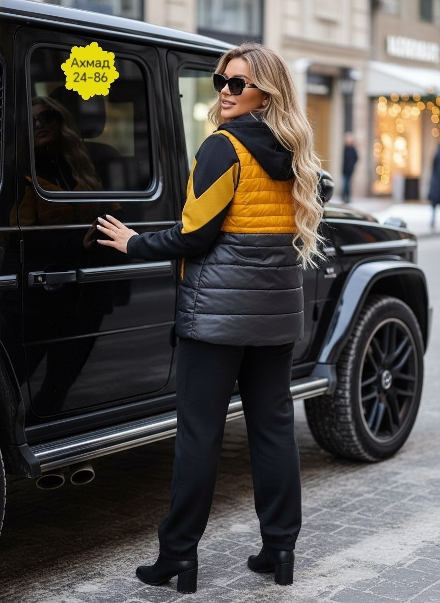 женский спортивный костюм больших размеров,костюм женский тройка,жилетка на синтепоне,cпортивный костюм больших размеров,жилетка демисезонная