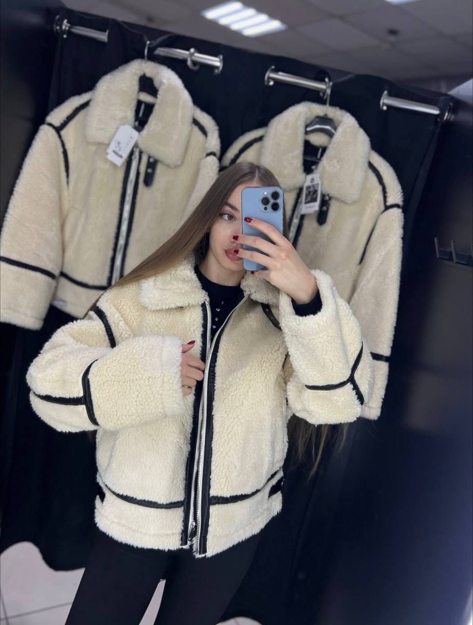 куртка из искусственного меха,женская куртка из искусственного меха,стильная дубленка,короткая дублёнка,куртка дублёнка женская