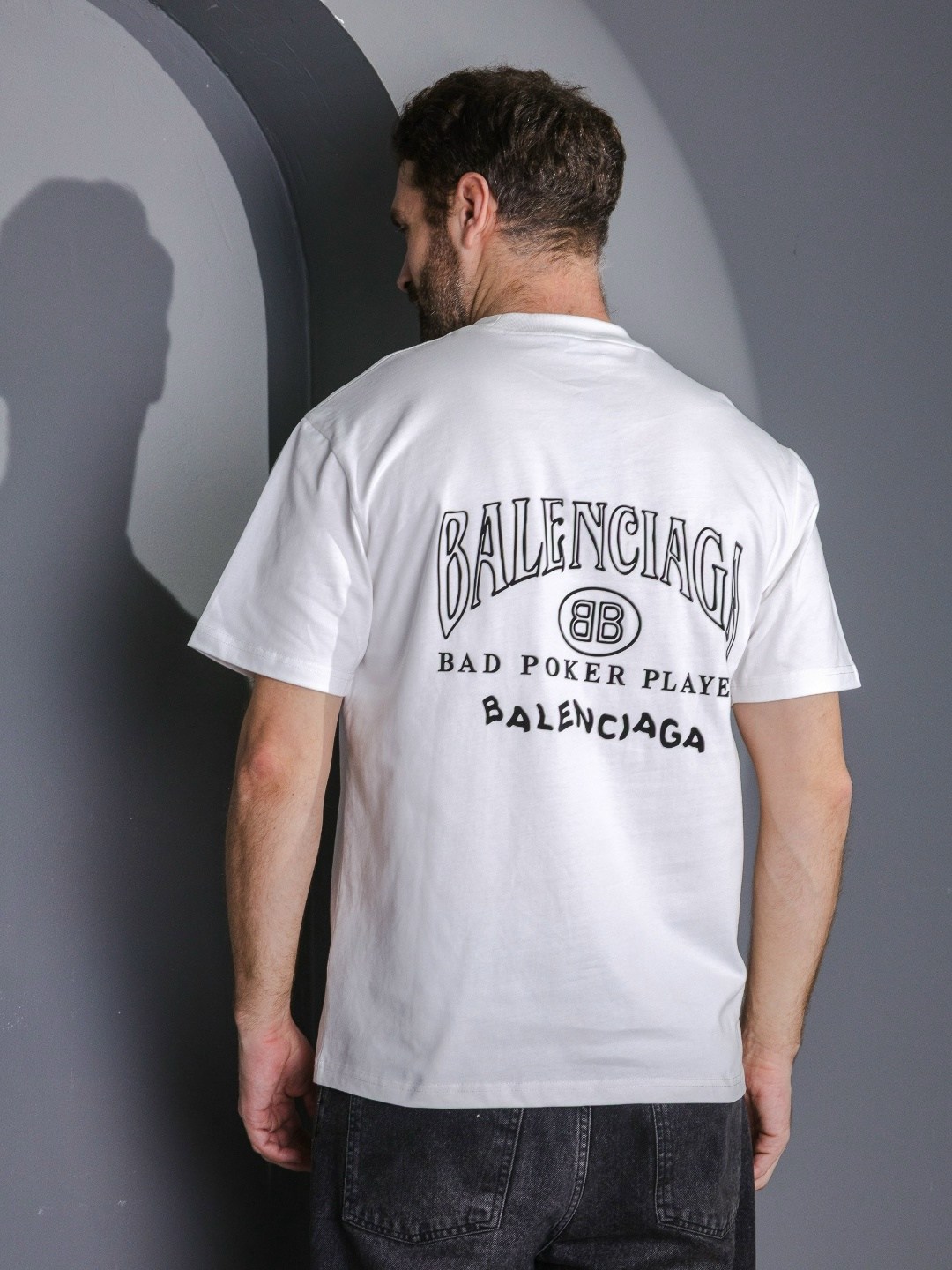 футболка баленсиага мужская белая,футболка баленсиага,белая футболка мужская,футболка balenciaga,футболка мужская