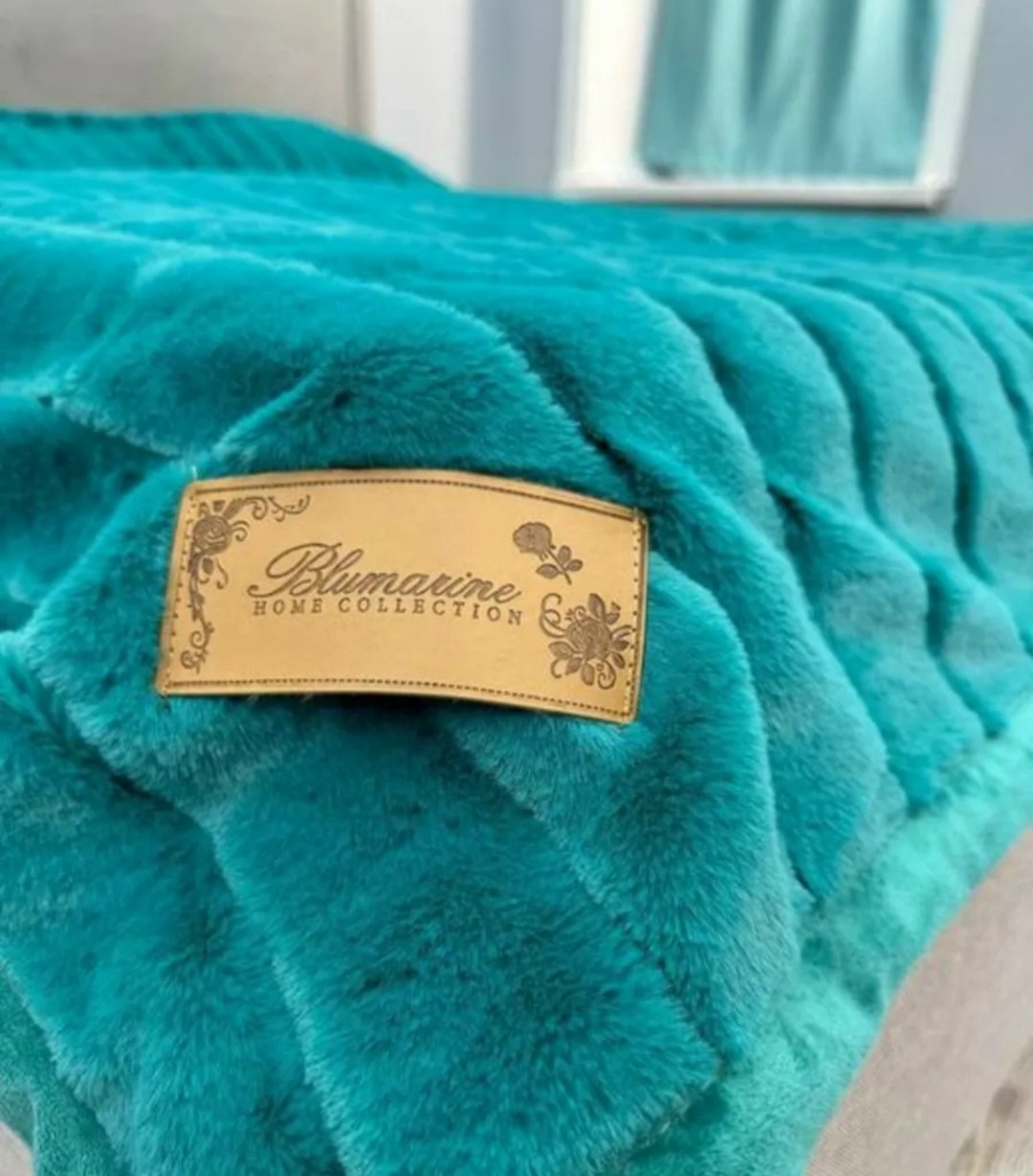 меховой плед,плед,голубой плед,плед пушистый,меховое покрывало