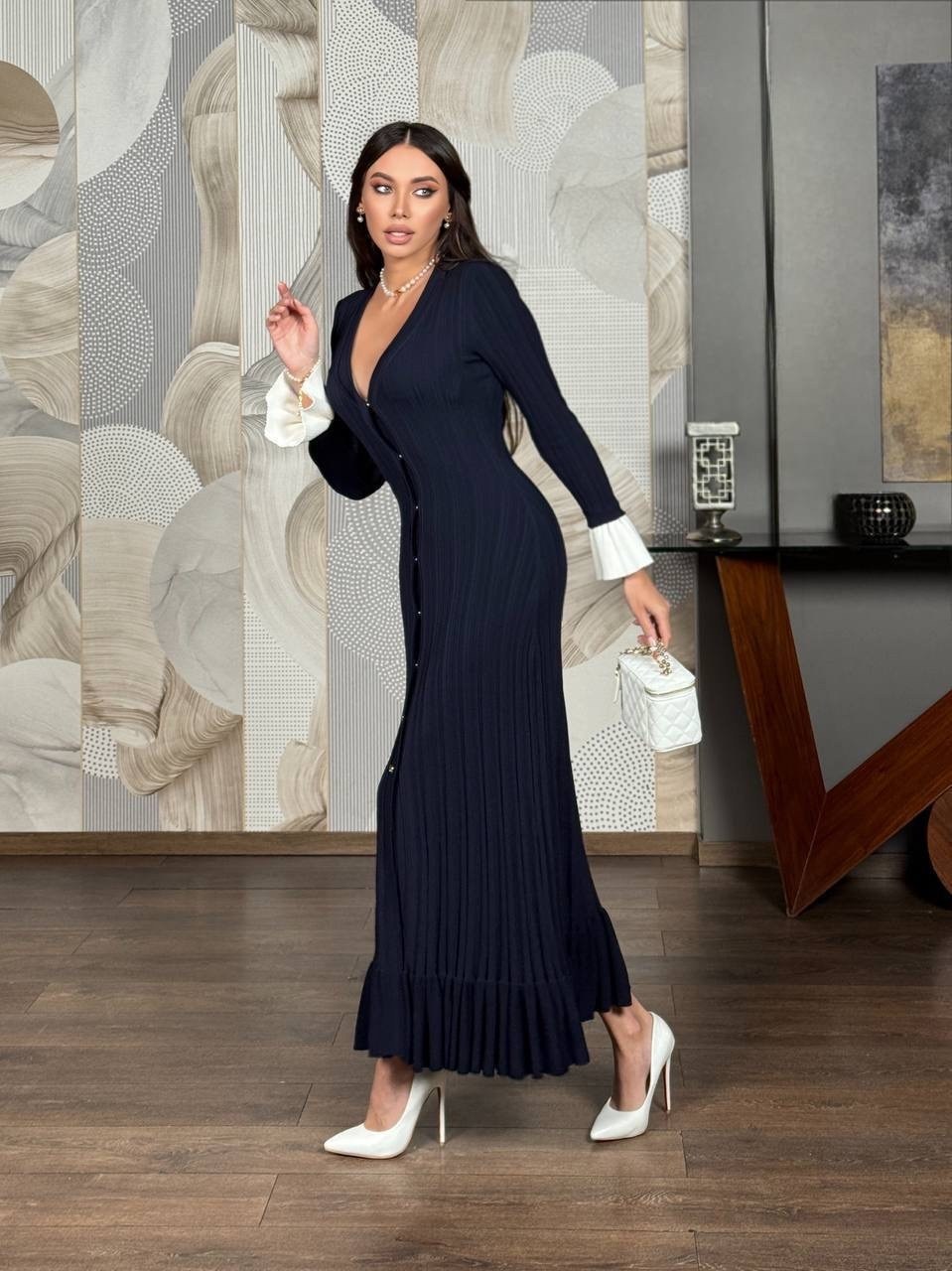 трикотажное платье,платье вязаное,женские длинные платья,платье,платье в стиле