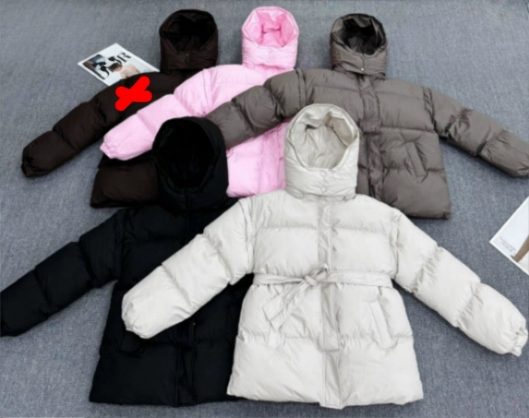 куртка с поясом,куртка оверсайз,стильные пуховики,женская куртка,куртка пуховик женская