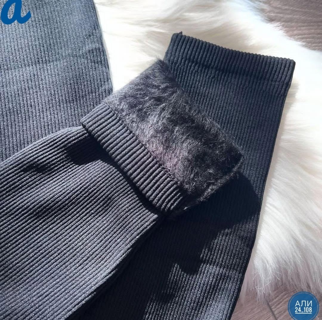 лосины с мехом,леггинсы с начесом,ласины утеплённые с начёсом леггинсы теплый черный с мехом,теплые леггинсы,лосины женские