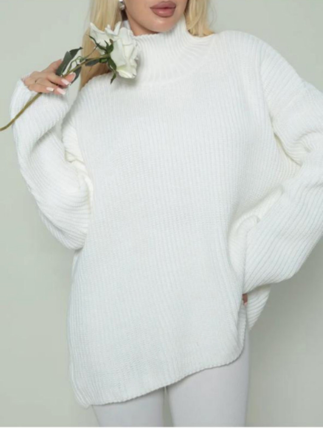 женский свитер оверсайз с высоким горлом happyfox,свитер оверсайз oversize вязаный с горлом удлиненный zhukova care 46802187,свитер оверсайз oversize вязаный с горлом удлиненный zhukova care,теплый бе