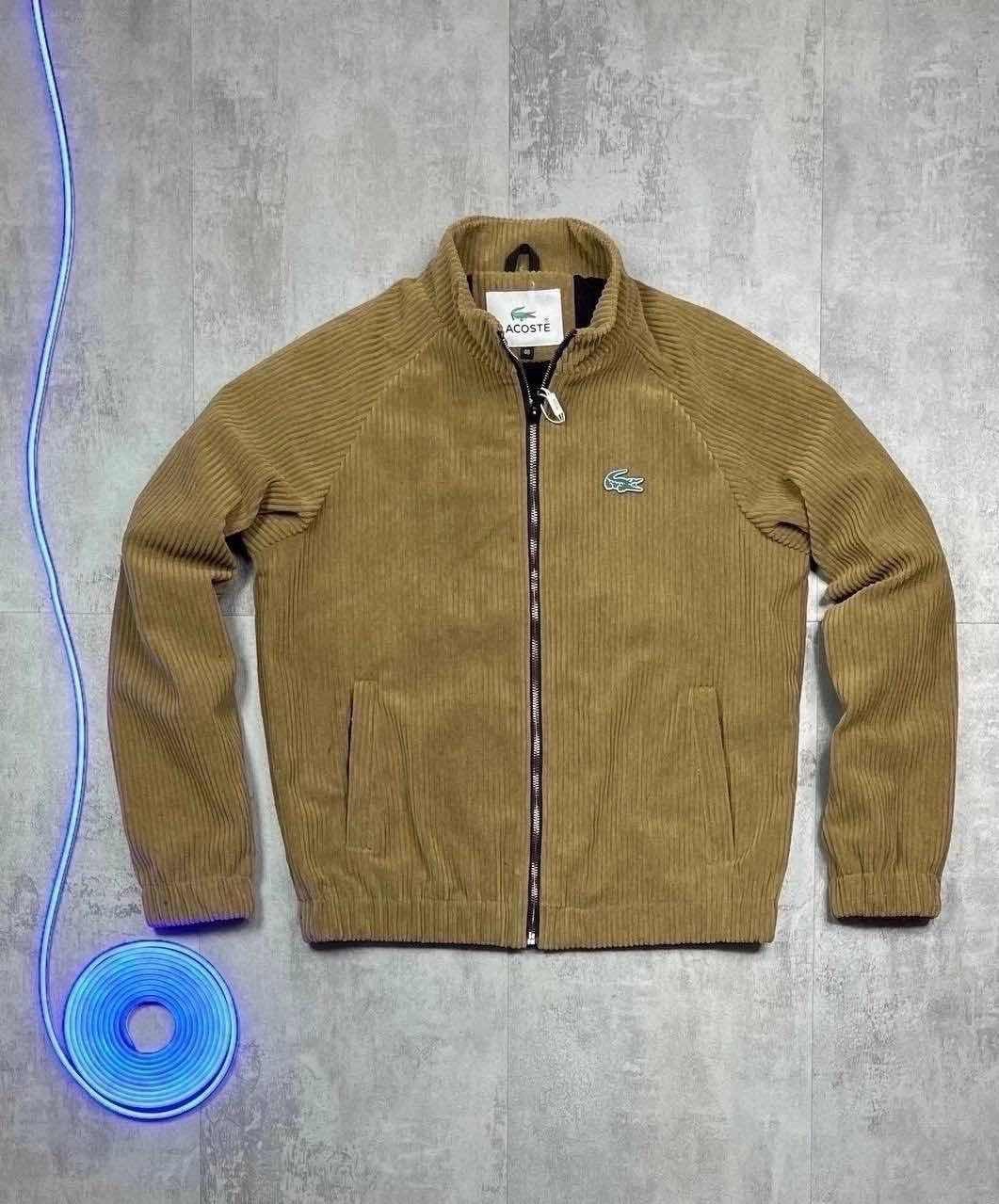 вельветовая куртка lacoste,вельветовая ветровка lacoste,вельветовая куртка,куртка бомбер,демисезонная куртка