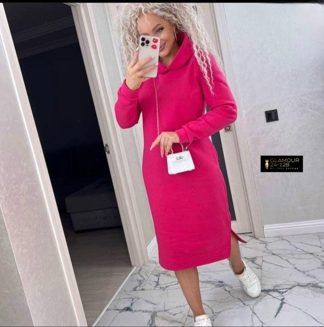 платье с капюшоном теплое,платье с капюшоном,платье на флисе,платье-худи,платье теплое