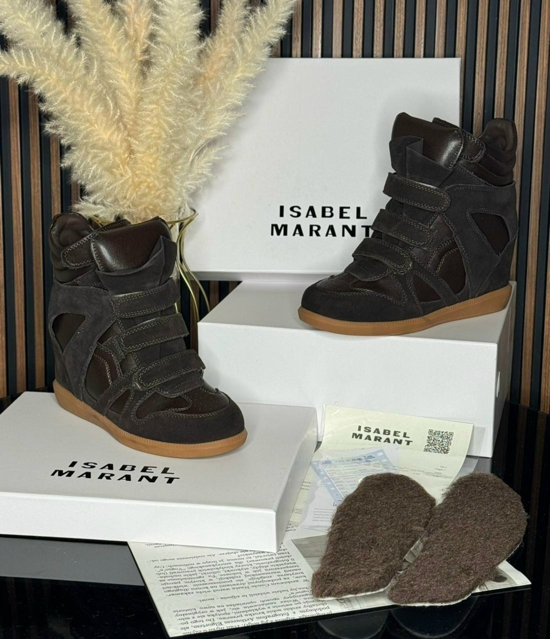 изабель марант сникерсы,изабель марант кроссовки,изабель марант кроссовки сникерсы,изабель маранты ,isabel marant black suede bekett wedge sneakers