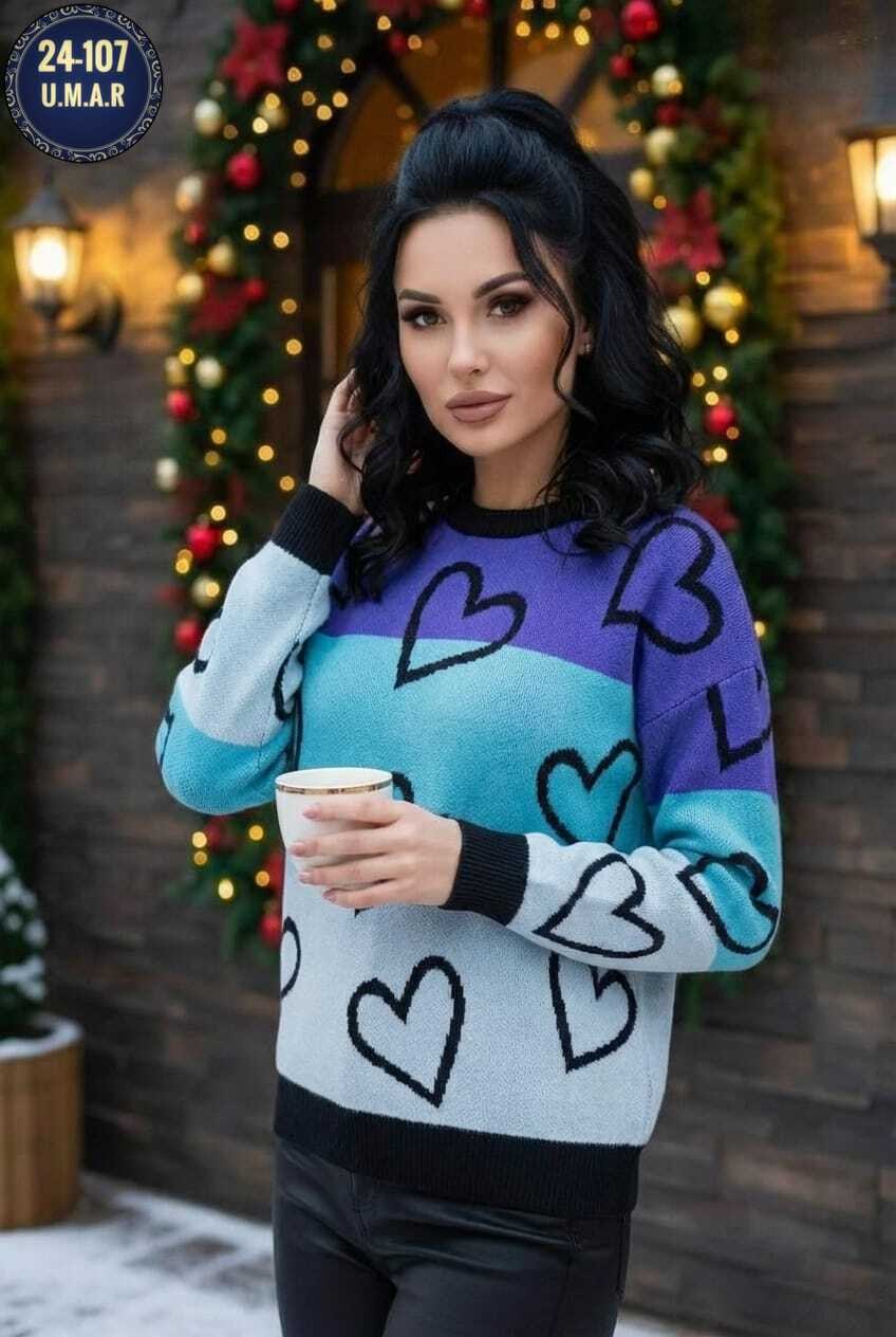 свитер женский,женская кофта,свитер с принтом,свитер,свитера вязаные