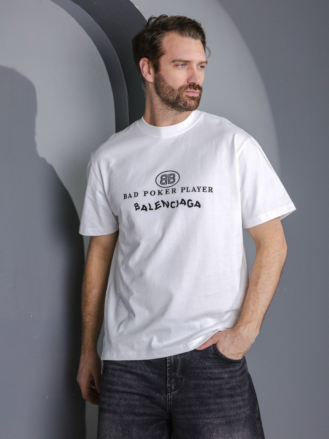 футболка баленсиага мужская белая,футболка баленсиага,белая футболка мужская,футболка balenciaga,футболка мужская