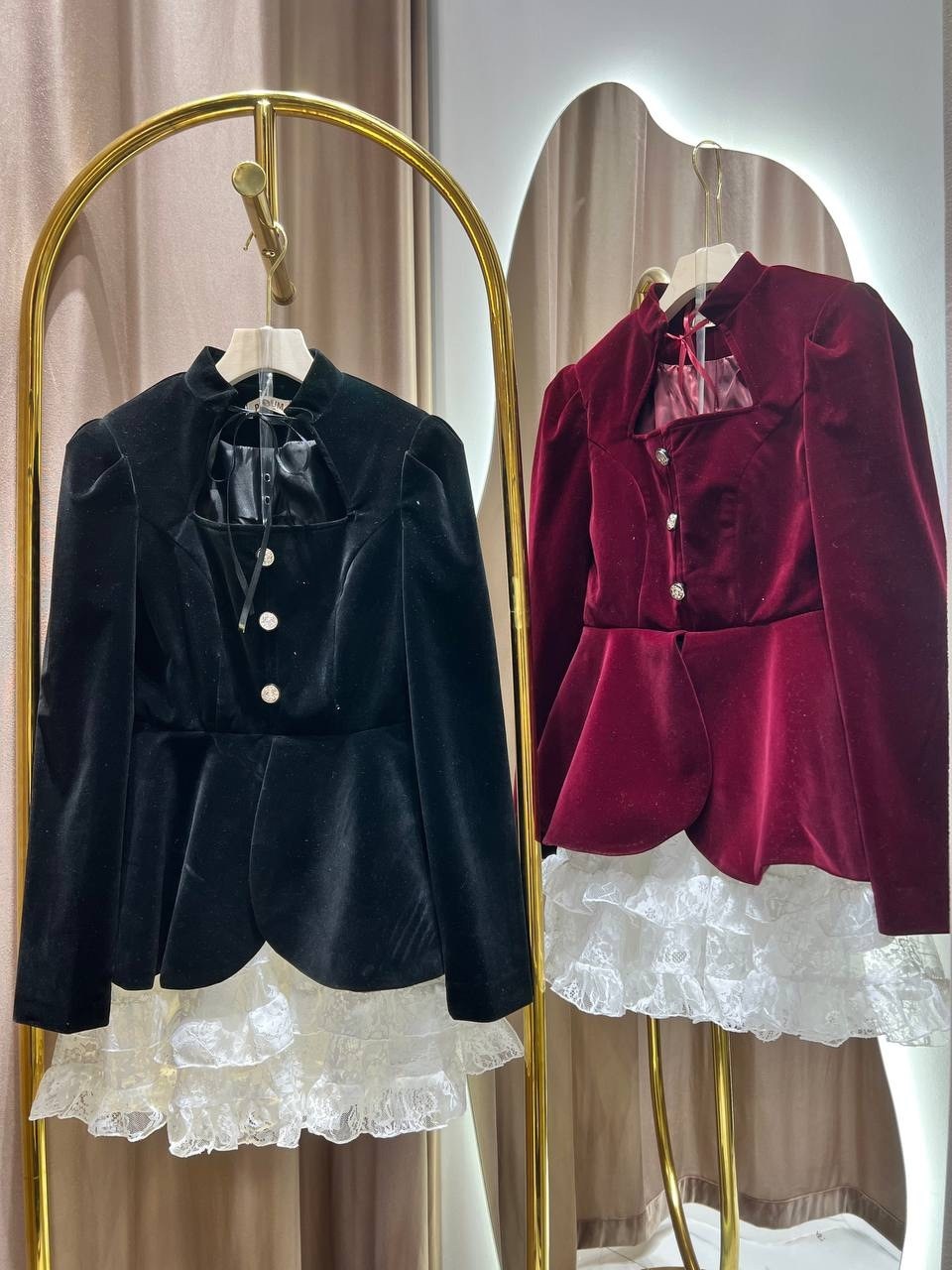 платье в стиле,костюм,жакет с баской,платье стильное,жакет из бархата