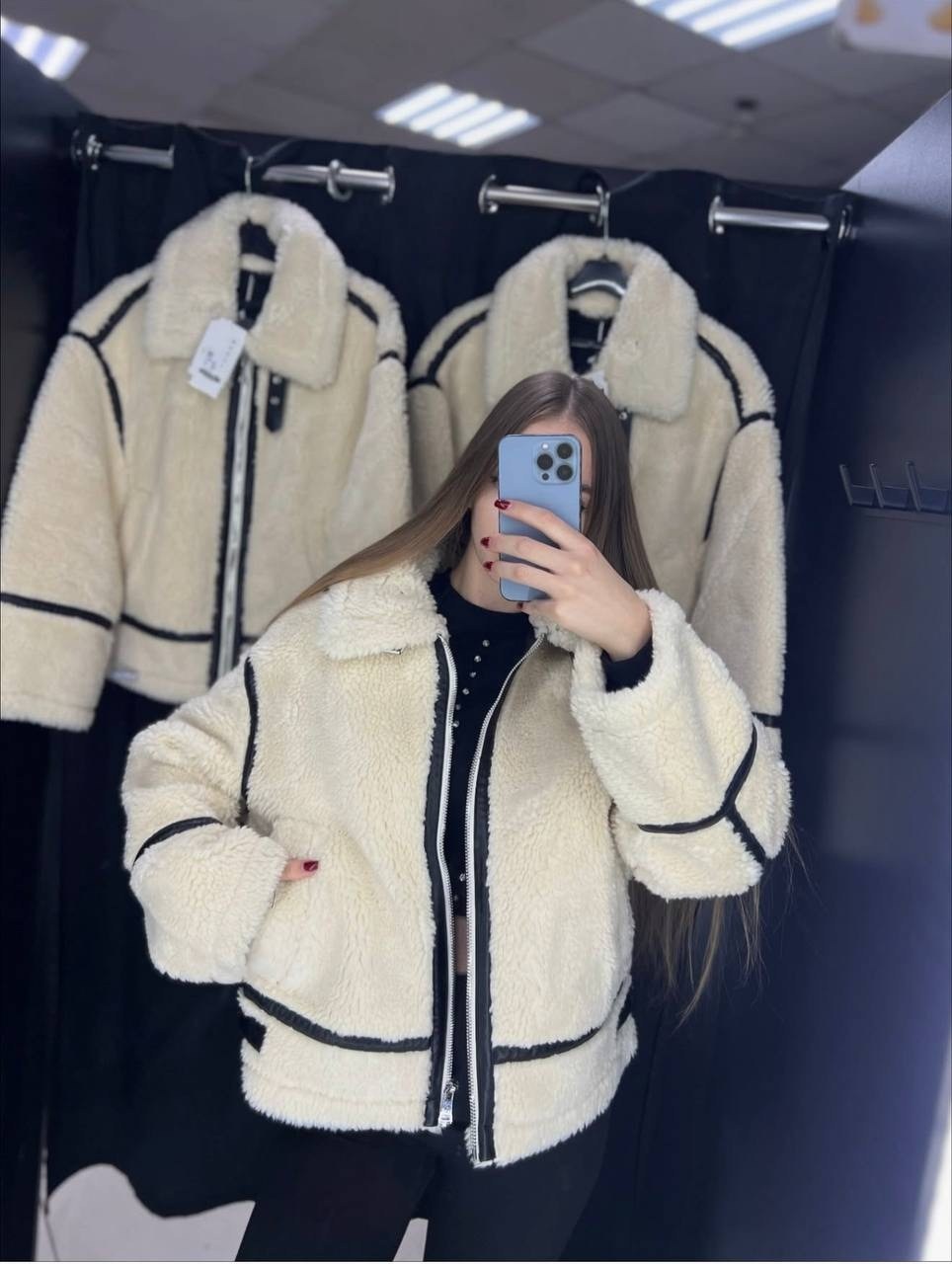 куртка из искусственного меха,женская куртка из искусственного меха,стильная дубленка,короткая дублёнка,куртка дублёнка женская