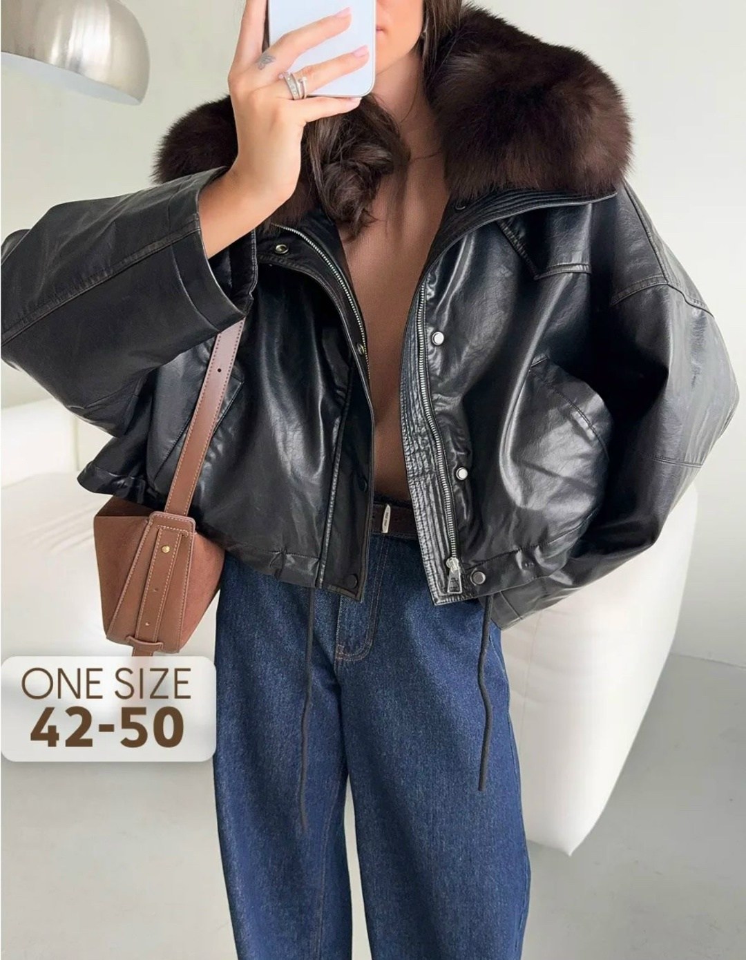 женская зимняя кожаная куртка,женский кожаный пуховик,кожаная куртка,зимняя кожаная куртка,куртка из кожи с мехом