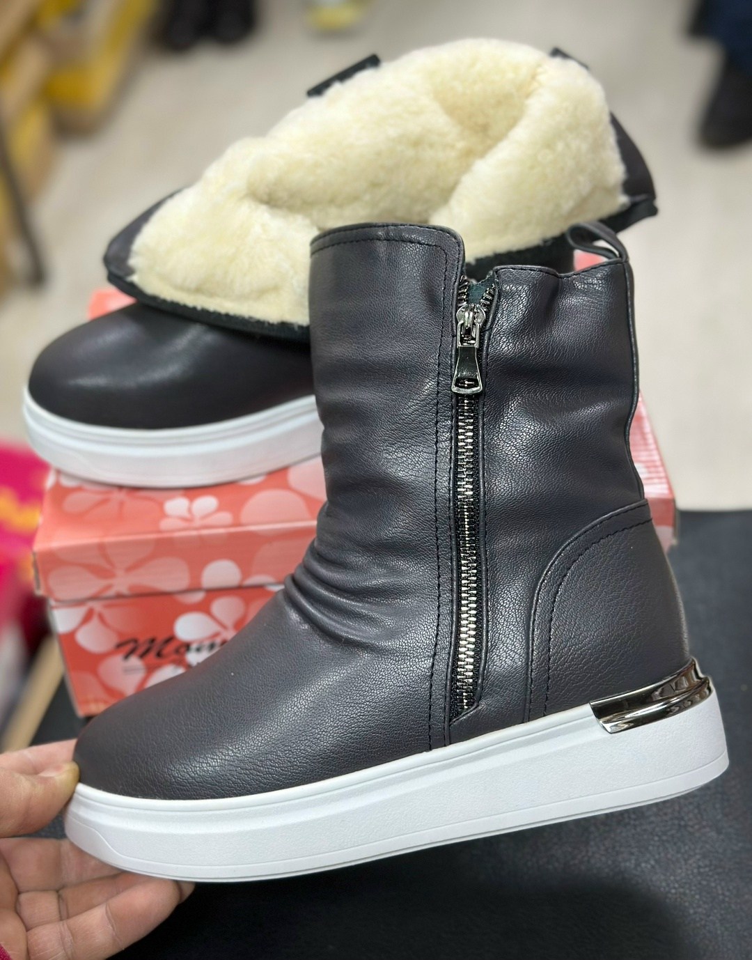 , женская зимняя,зимние сапоги для девочек, женская,полусапоги