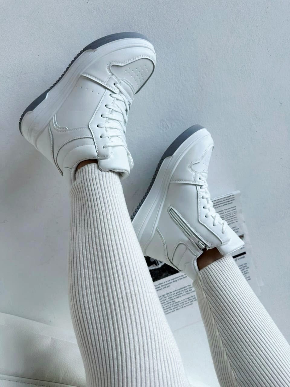,кроссовки женские высокие белые форсы,женские кроссовки,кроссовки женские белые высокие,кроссовки высокие