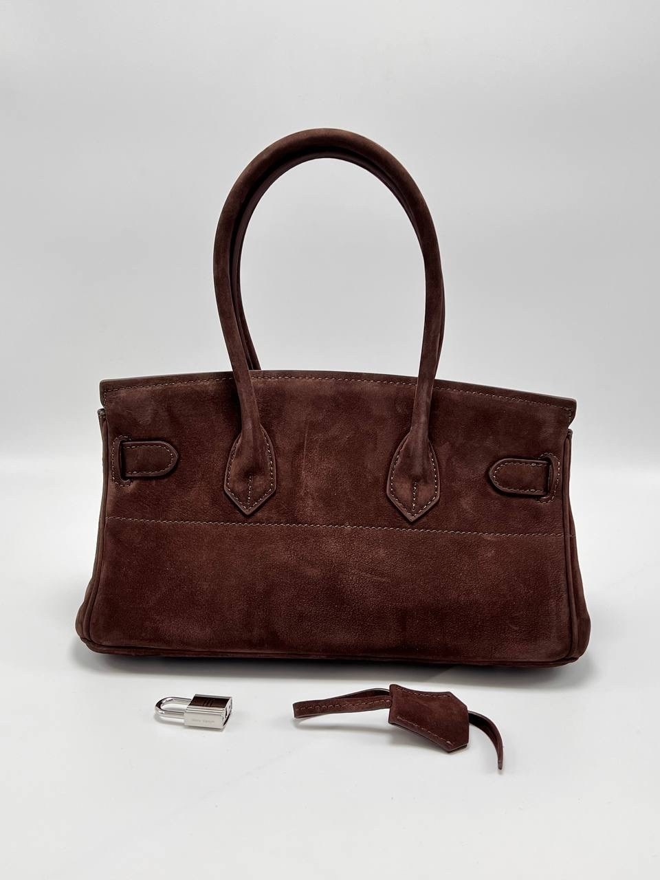 замшевая сумка,сумка hermes birkin замшевая,сумка,женская сумка,сумка hermes birkin 35-28 см из натуральной замши