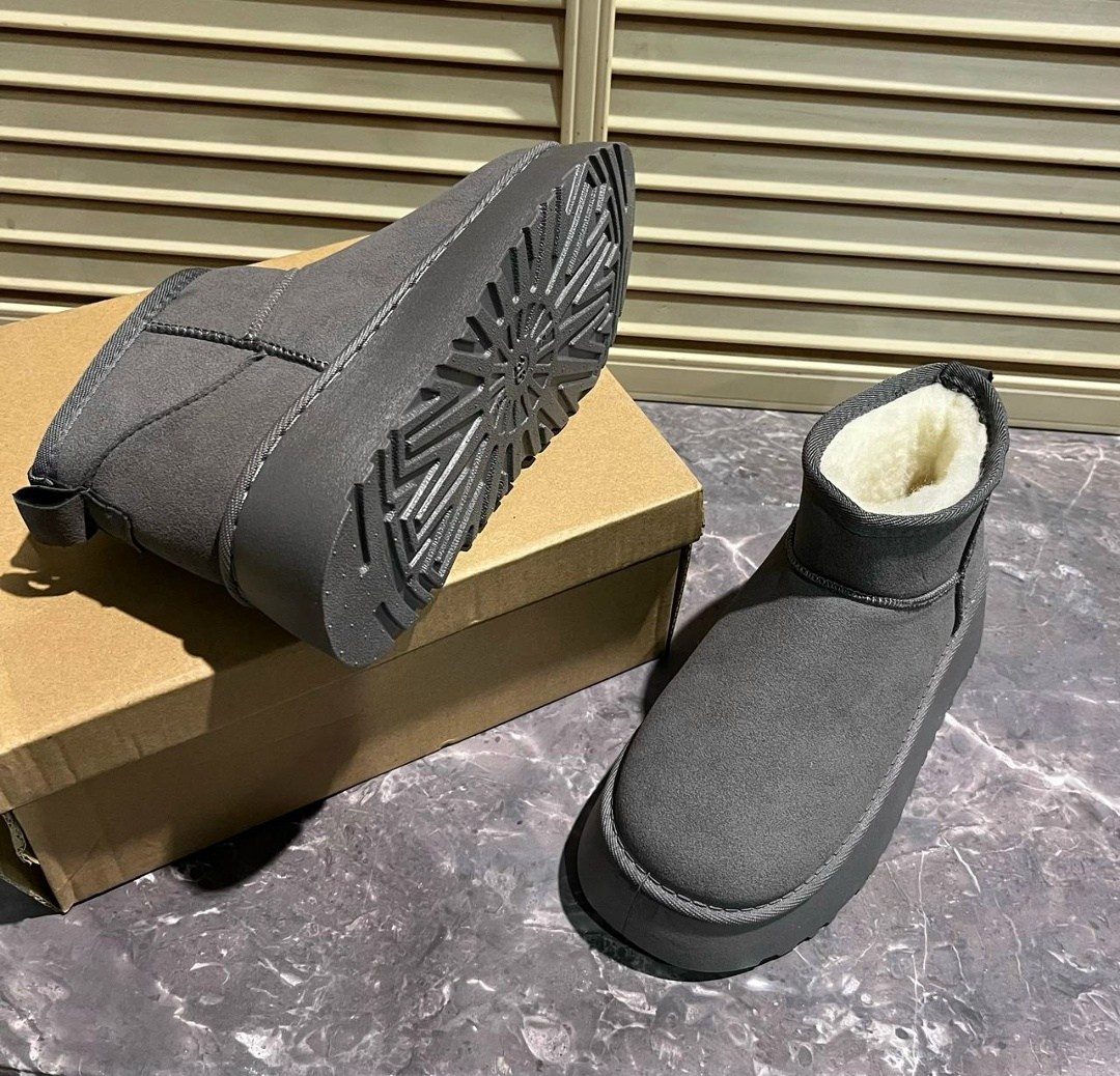 женские угги,угги зимние короткие на толстой подошве na moda,женские замшевые зимние угги,угги женские зимние,