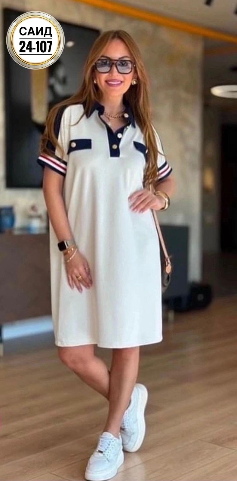 спортивное платье,трикотажное спортивное платье,спортивное женское платье,платье поло женское,платье с воротником