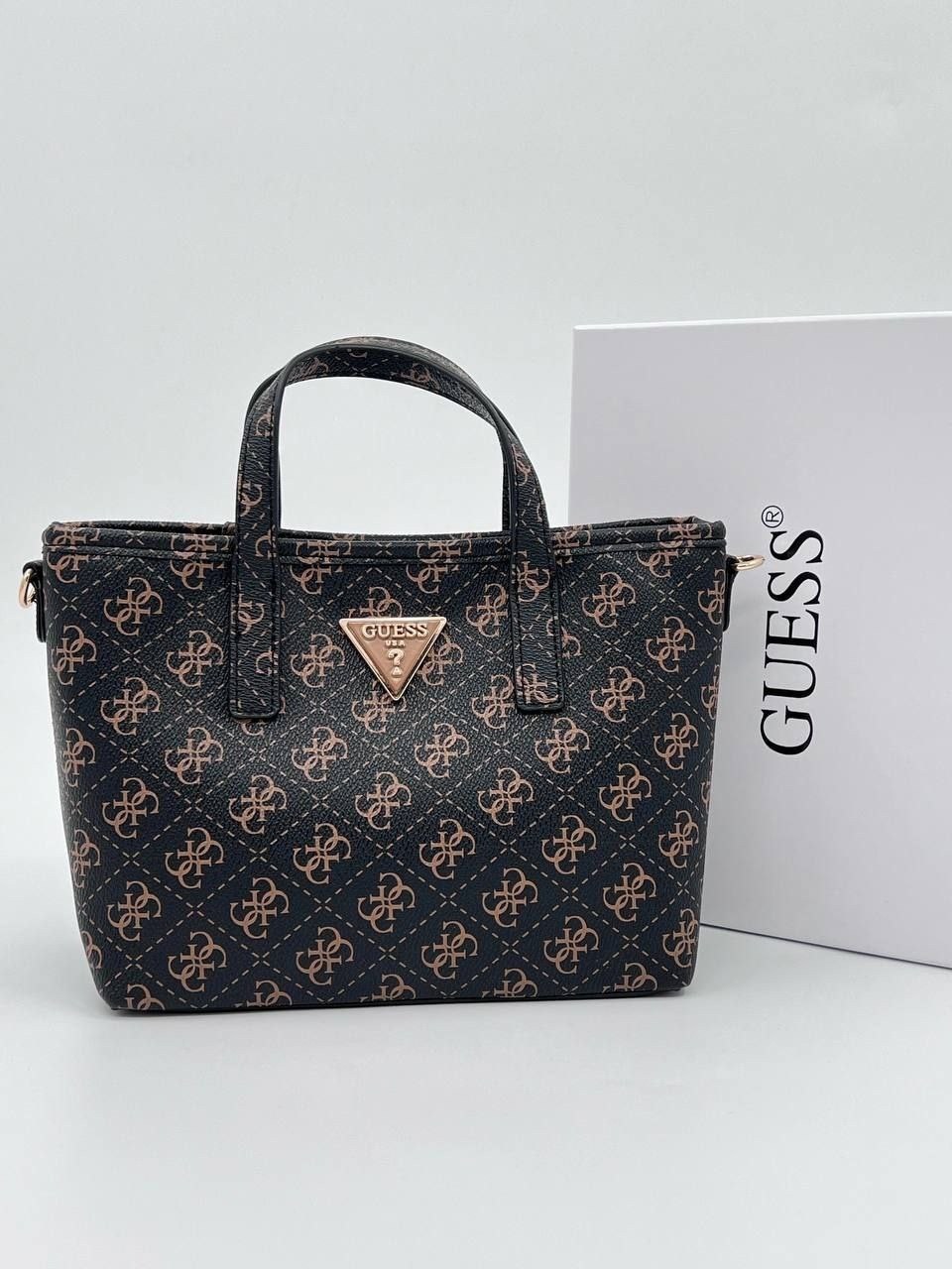 женская сумка guess,сумка guess,сумка женская guess layla(ss)mini коричневый,сумка шоппер guess,женская большая сумка guess