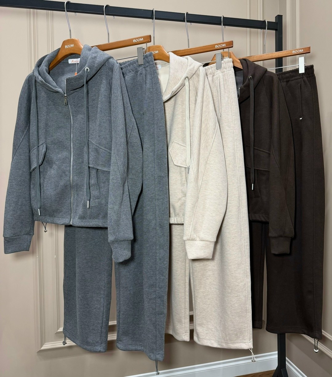 костюм на флисе женский,костюм на флисе оверсайз,костюм спортивный на флисе emberens 43762989,костюм женский,хлопковый брючный костюм на флисе