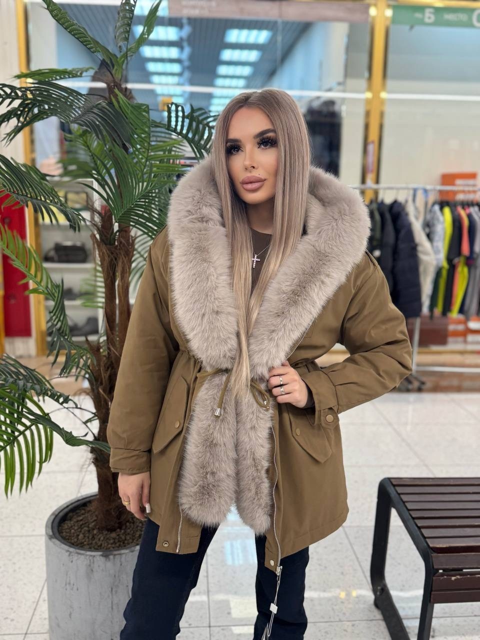 парка с натуральным мехом,парка с мехом,парка зимняя с натуральным мехом nanu furs 331158595,парка с мехом песца,парку с мехом