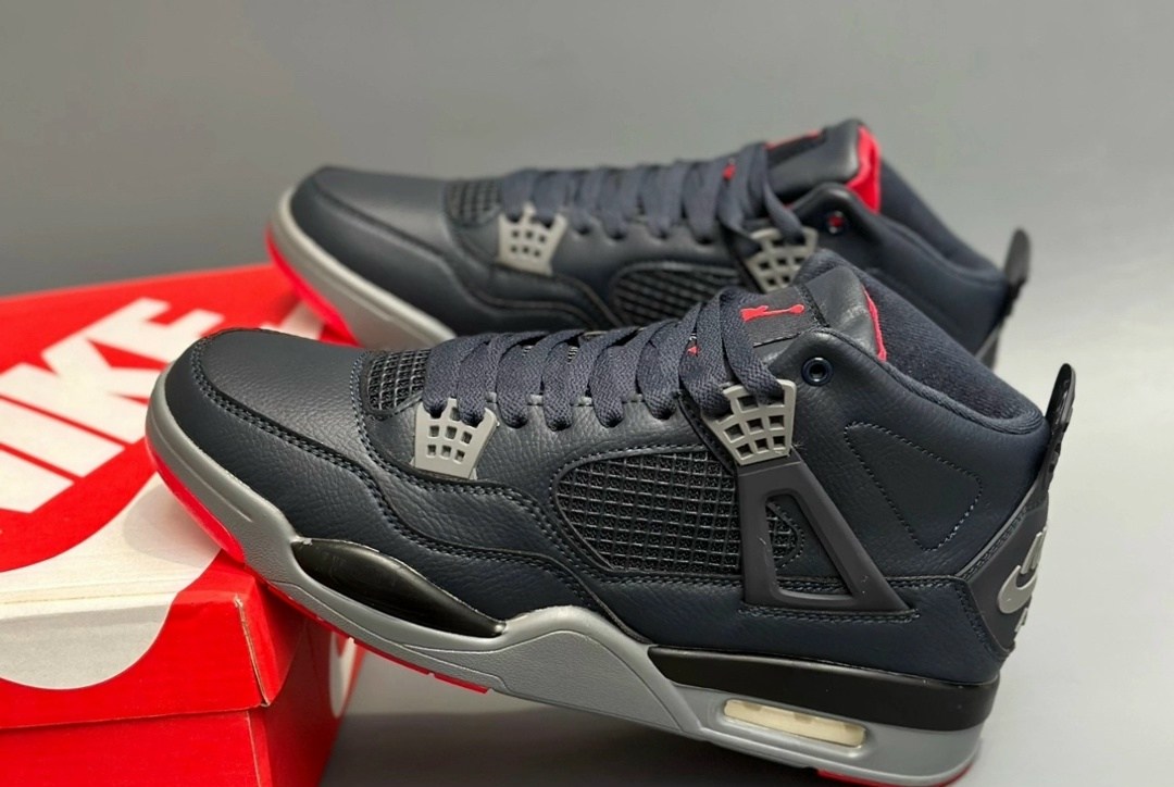 nike air jordan 4,nike air jordan 4 retro,air jordan 4,кроссовки air jordan 4 winterized loyal blue.,air jordan 4 winterized