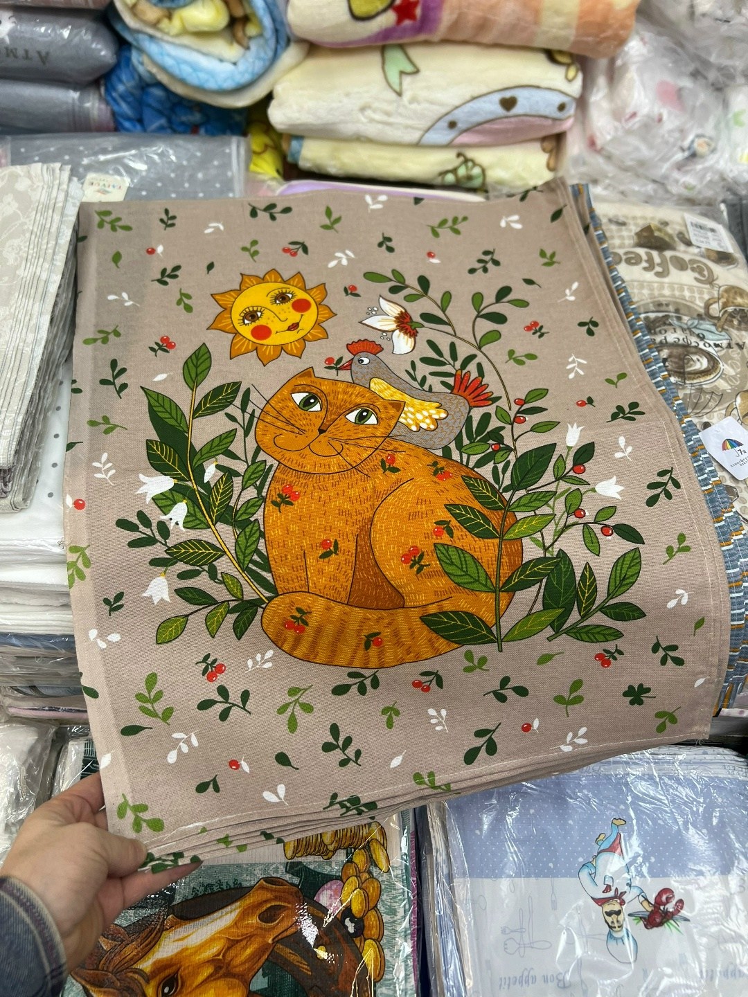 набор кухонных полотенец рогожка,набор кухонных полотенец 3 шт,набор кухонных полотенец из рогожки,набор кухонные полотенец,набор полотенец из рогожки