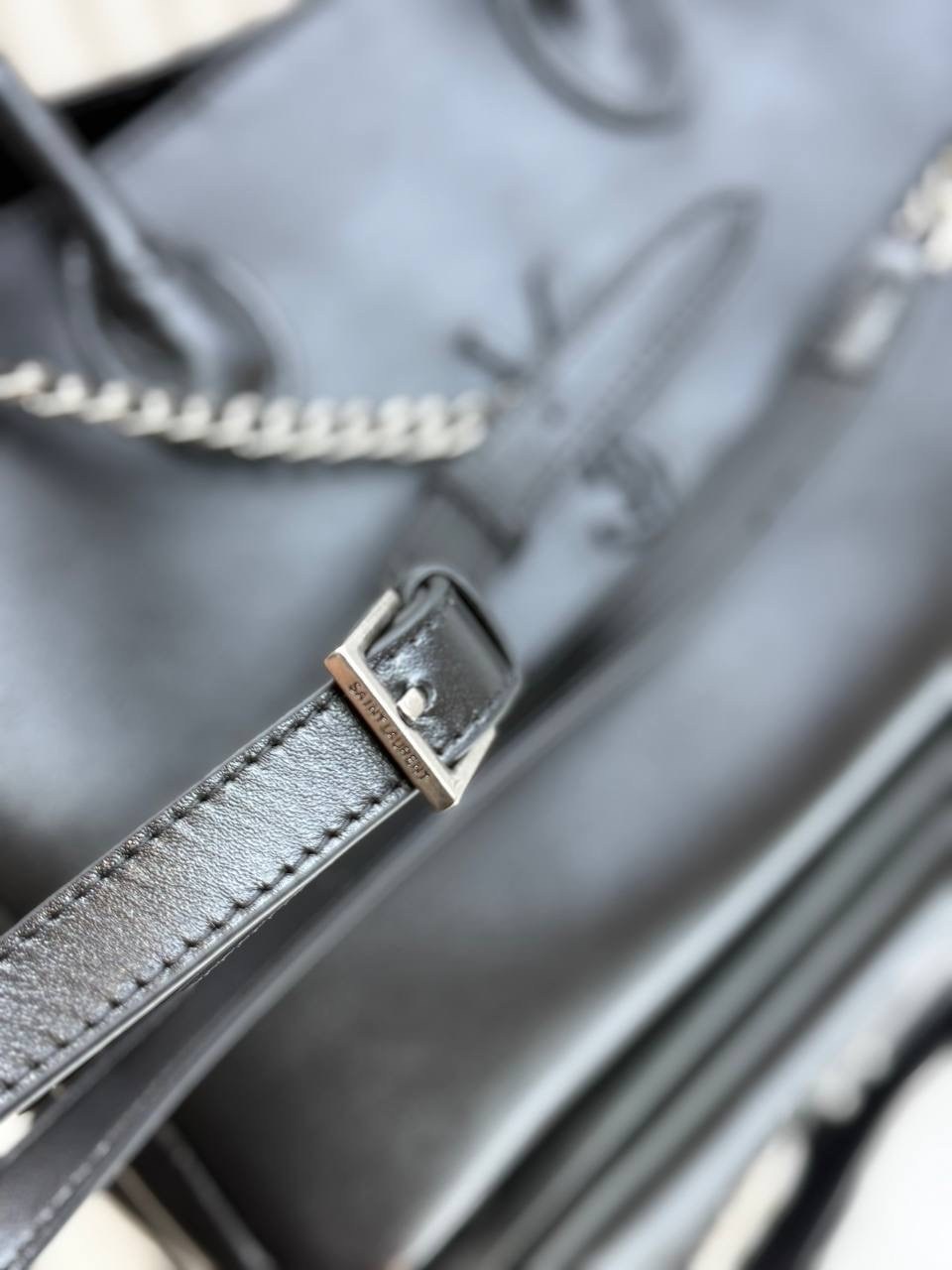 сумка yves saint laurent,кожаная сумка lux saint laurent,сумка тоут saint laurent ysl натуральная кожа,yves saint laurent женская чёрная сумка 39x23 см,сумка saint laurent из натуральной гладкой кожи