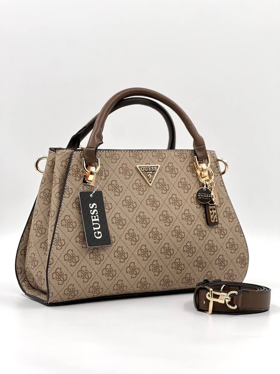 женская сумка guess,сумка guess,сумка-тоут guess noelle коричневый,сумка женская guess hwso9315060 серо-бежевая,сумка женская guess hwbg7879060 темно-бежевая