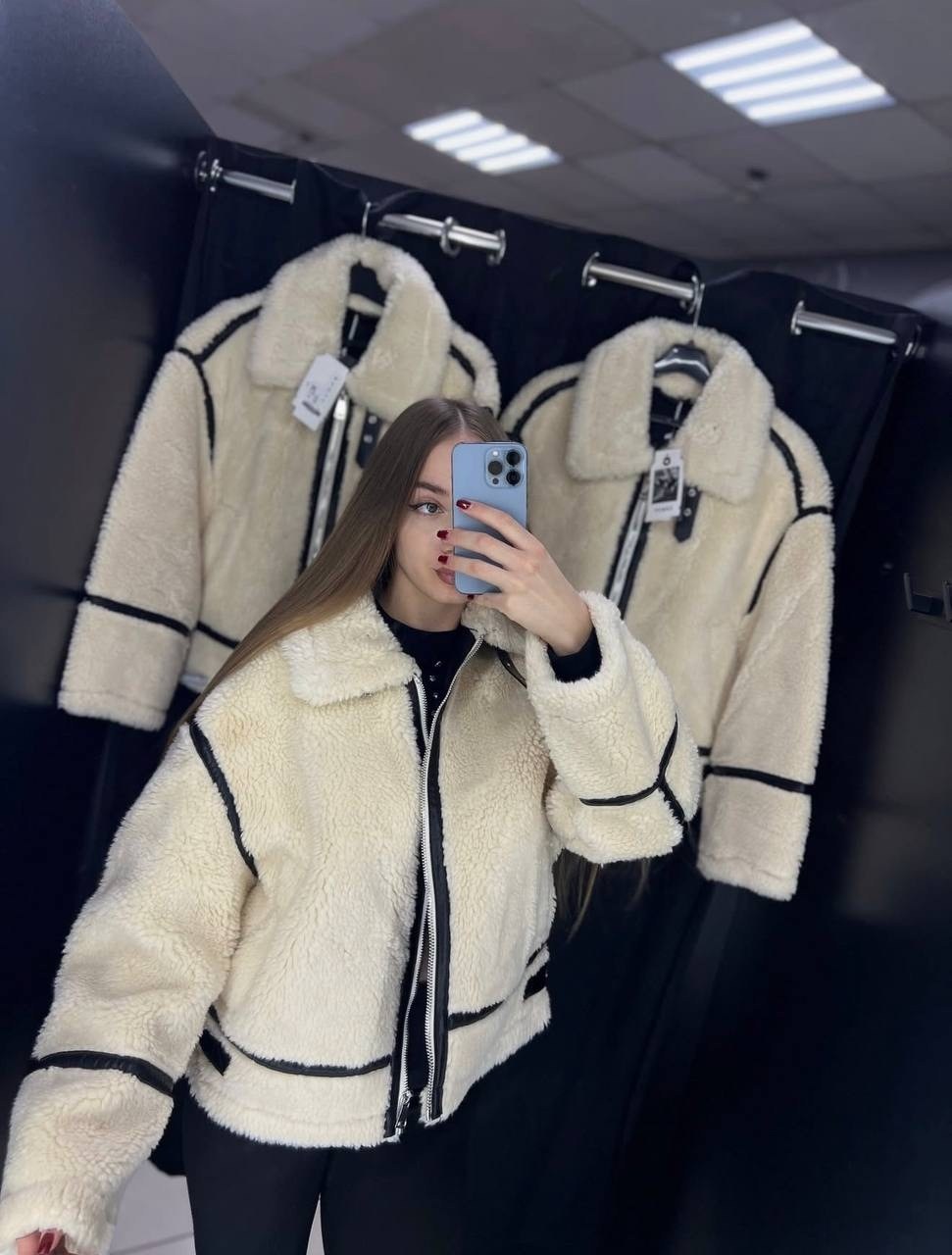 куртка из искусственного меха,женская куртка из искусственного меха,стильная дубленка,короткая дублёнка,куртка дублёнка женская