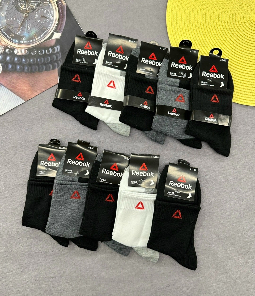 носки reebok мужские,носки мужские,комплект носки мужские,носки мужские спортивные,носки reebok