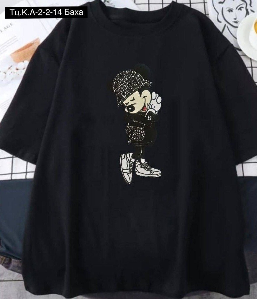 футболка женская,футболки женские модные,футболка с микимаусом женская,женские футболки с принтом,женская футболка белая