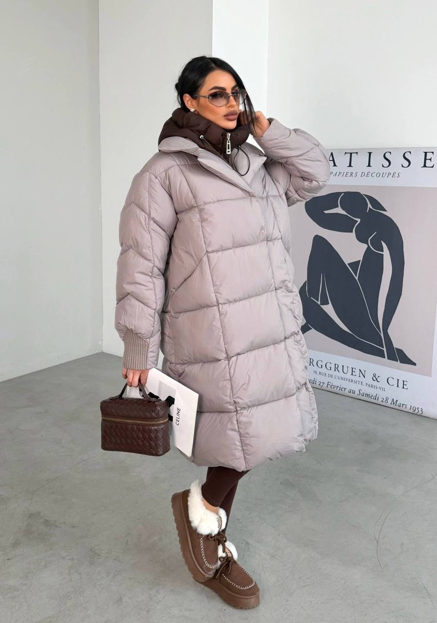 пуховик,пуховик женский,пуховик пальто,пуховик оверсайз женский,пуховик черный