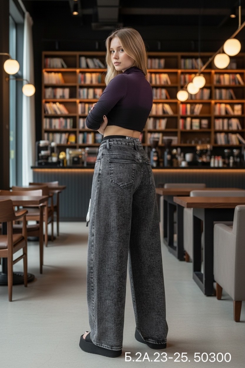 джинсы широкие,модные джинсы,женские джинсы,джинсы,широкие серые джинсы