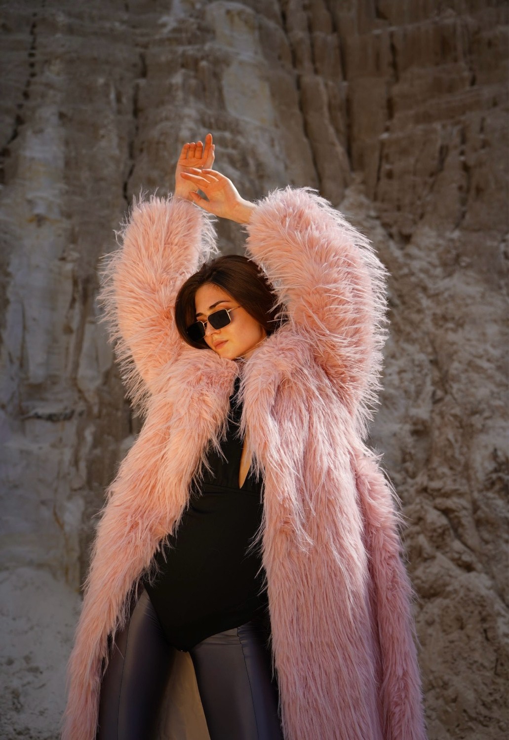 шуба искусственная pelisse модная зима,шубка из ламы,шуба под ламу,шуба из ламы искусственная розовая,искусственная шуба из экомеха длинная furvi