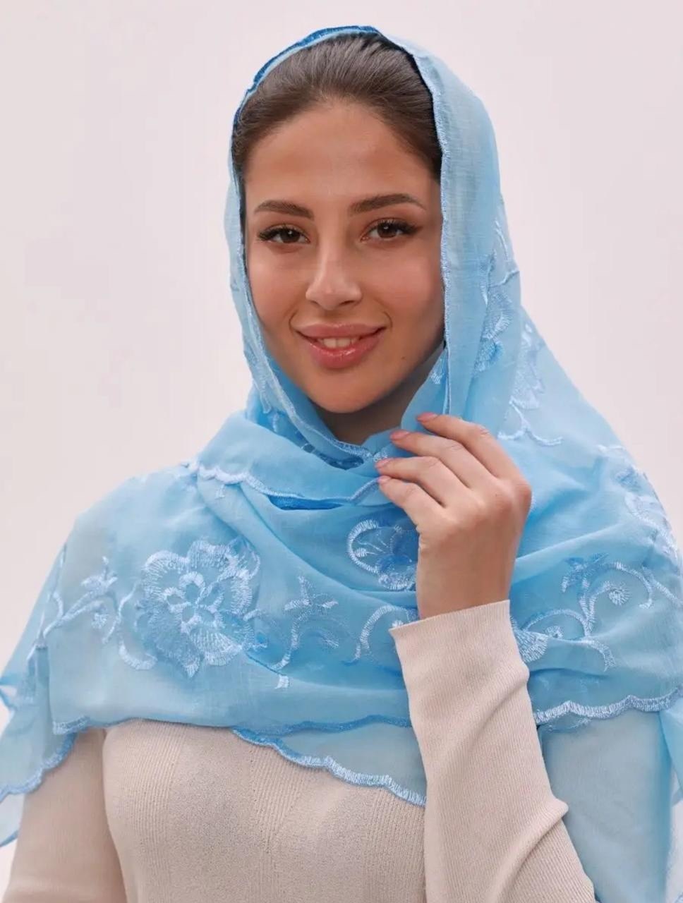 платок из искусственного шелка,палантин женские,шарф церковный,женский платок,стильные платки