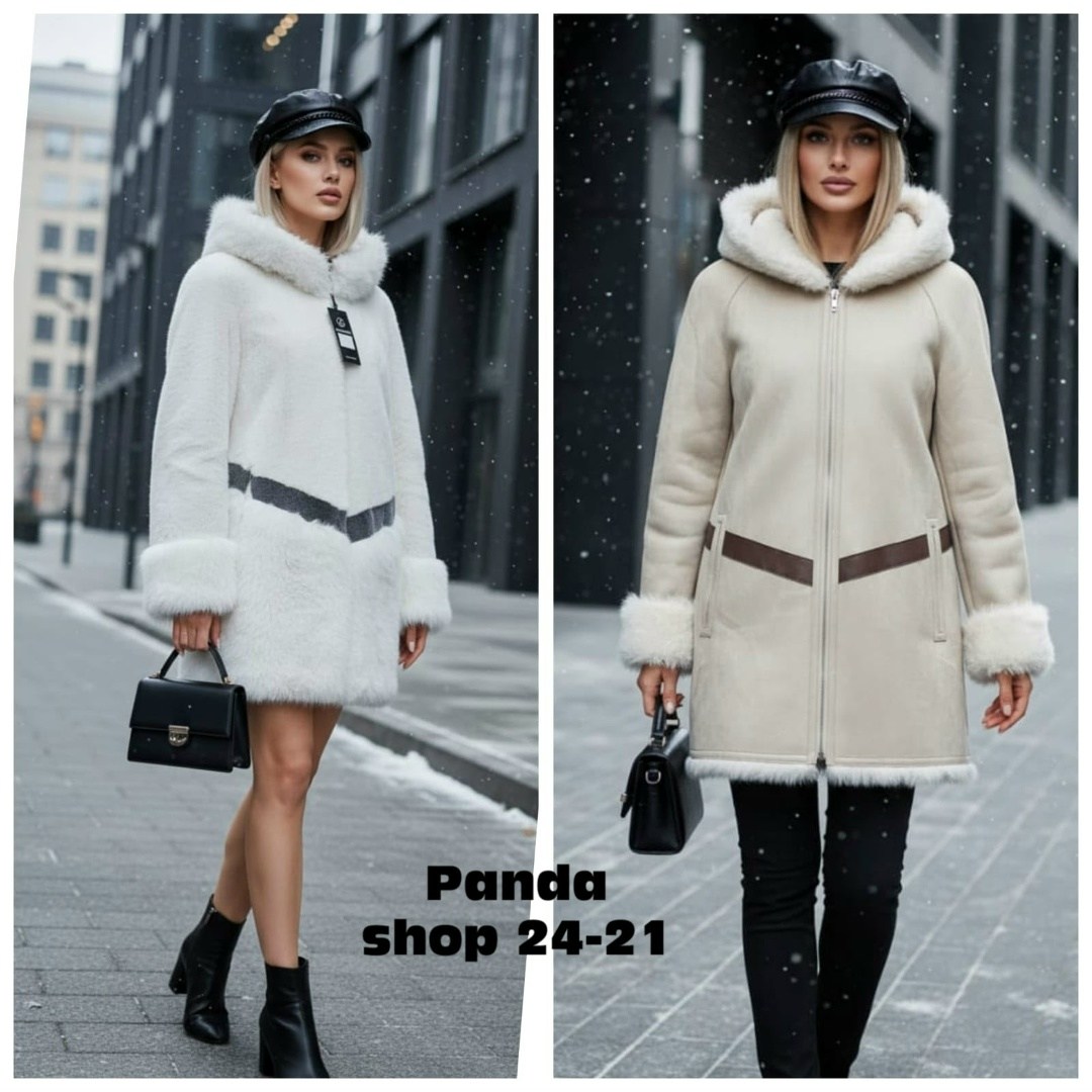дубленка женская,комбинированное пальто,дубленка белая,шубы из овчины,эко дубленка женская
