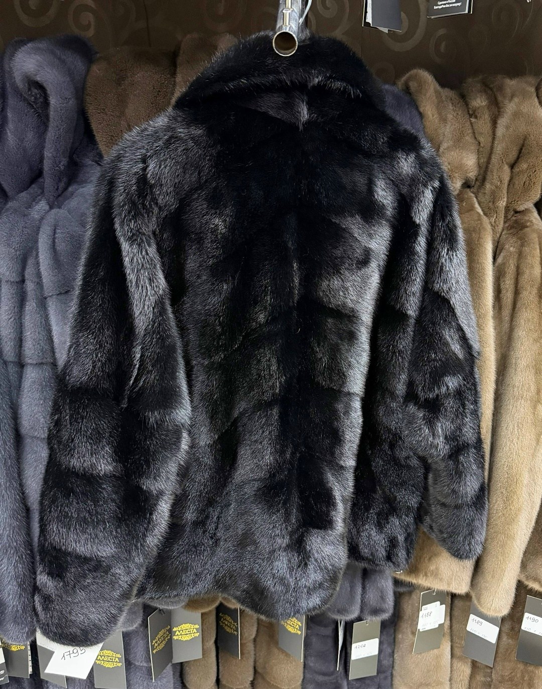 норковая шуба,норковая шуба цвета графит,шуба норка,норковый полушубок,норковая шуба автоледи