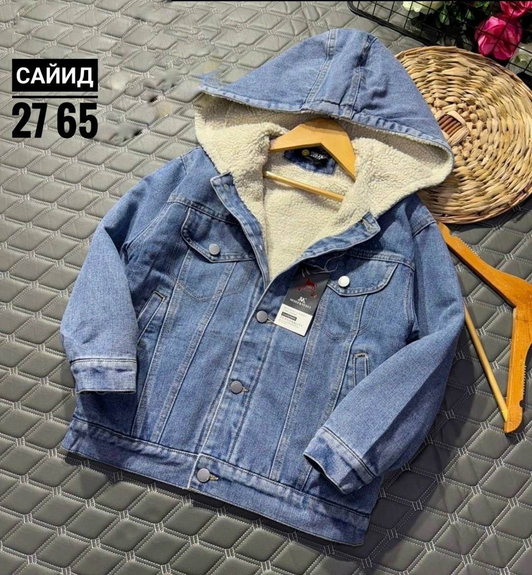 джинсовая куртка,зимняя джинсовая куртка,джинсовая куртка с капюшоном,джинсовая куртка для мальчика,детская джинсовая куртка с капюшоном