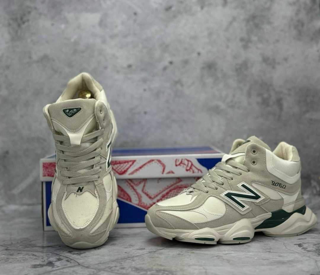 кроссовки new balance 9060,зимние кроссовки new balance 9060 high цвет серый,кроссовки new balance,зимние кроссовки new balance 9060 high,кроссовки нью беланс 9060