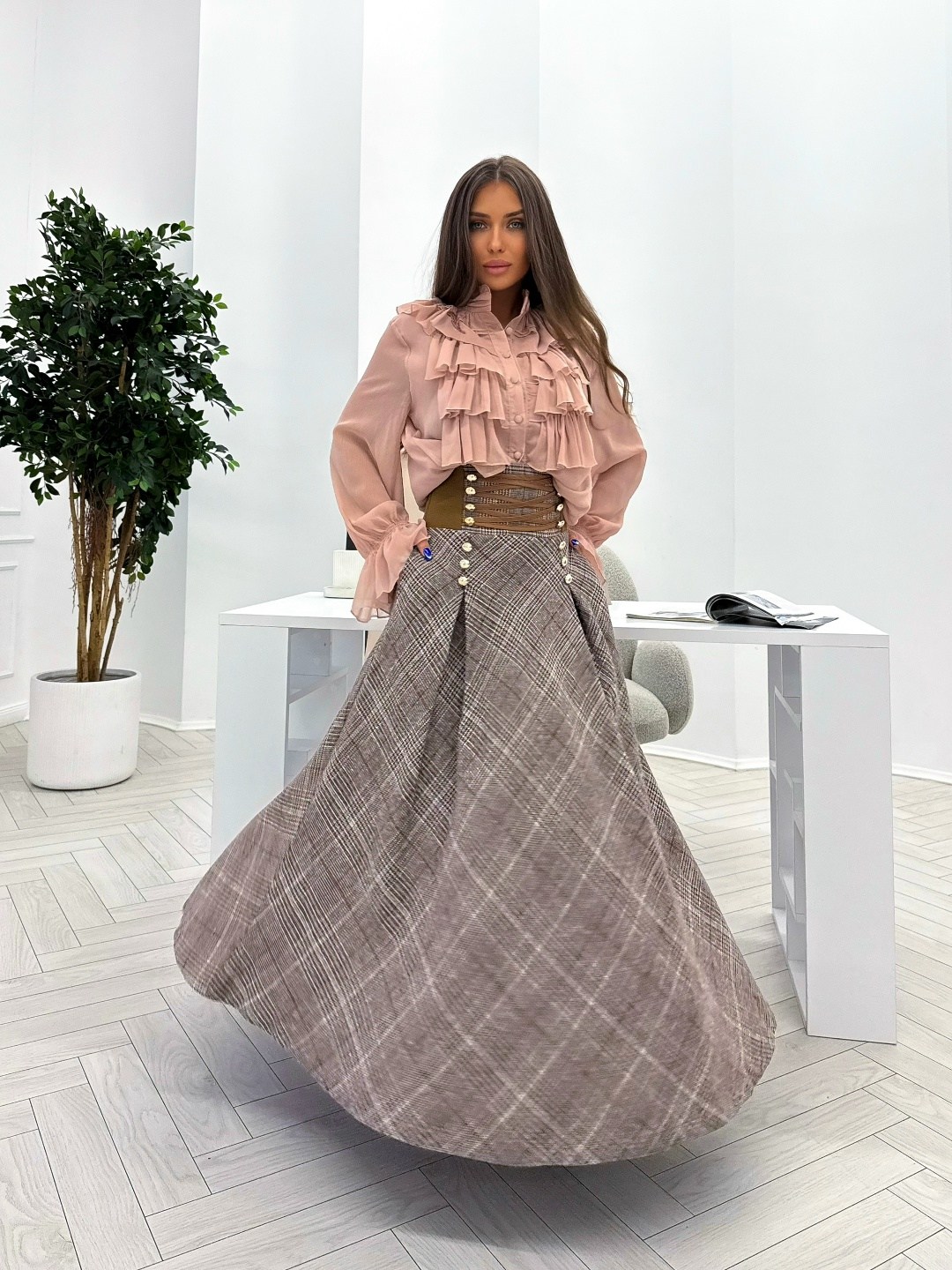 длинная юбка,юбки,юбка с поясом,модная юбка,стильная юбка