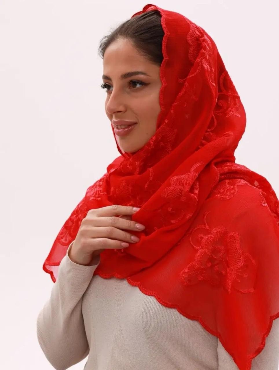 платок из искусственного шелка,палантин женские,шарф церковный,женский платок,стильные платки