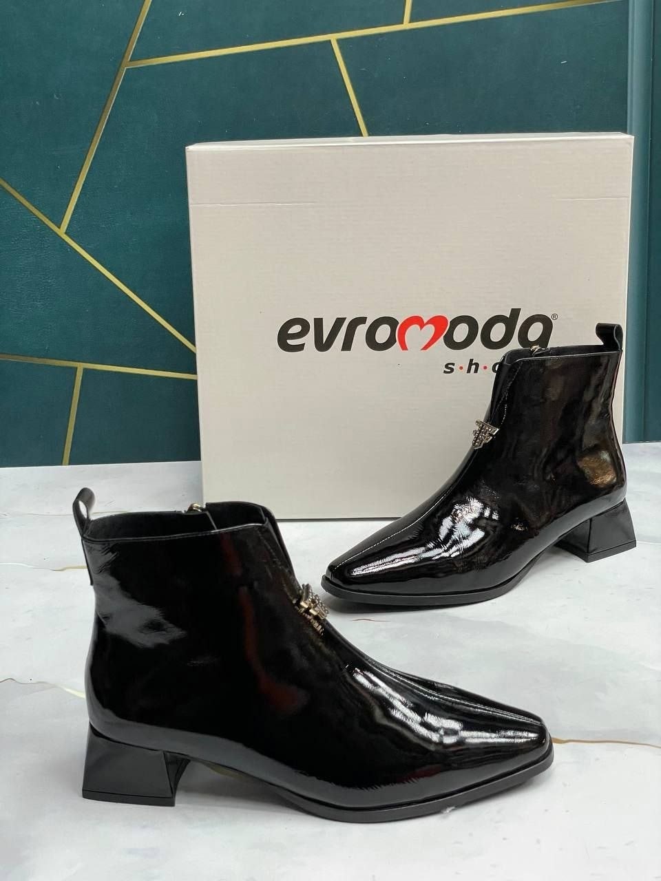 ,ботильоны женские,женские ботильоны из лакированной кожи, женская,респект полусапожки женские