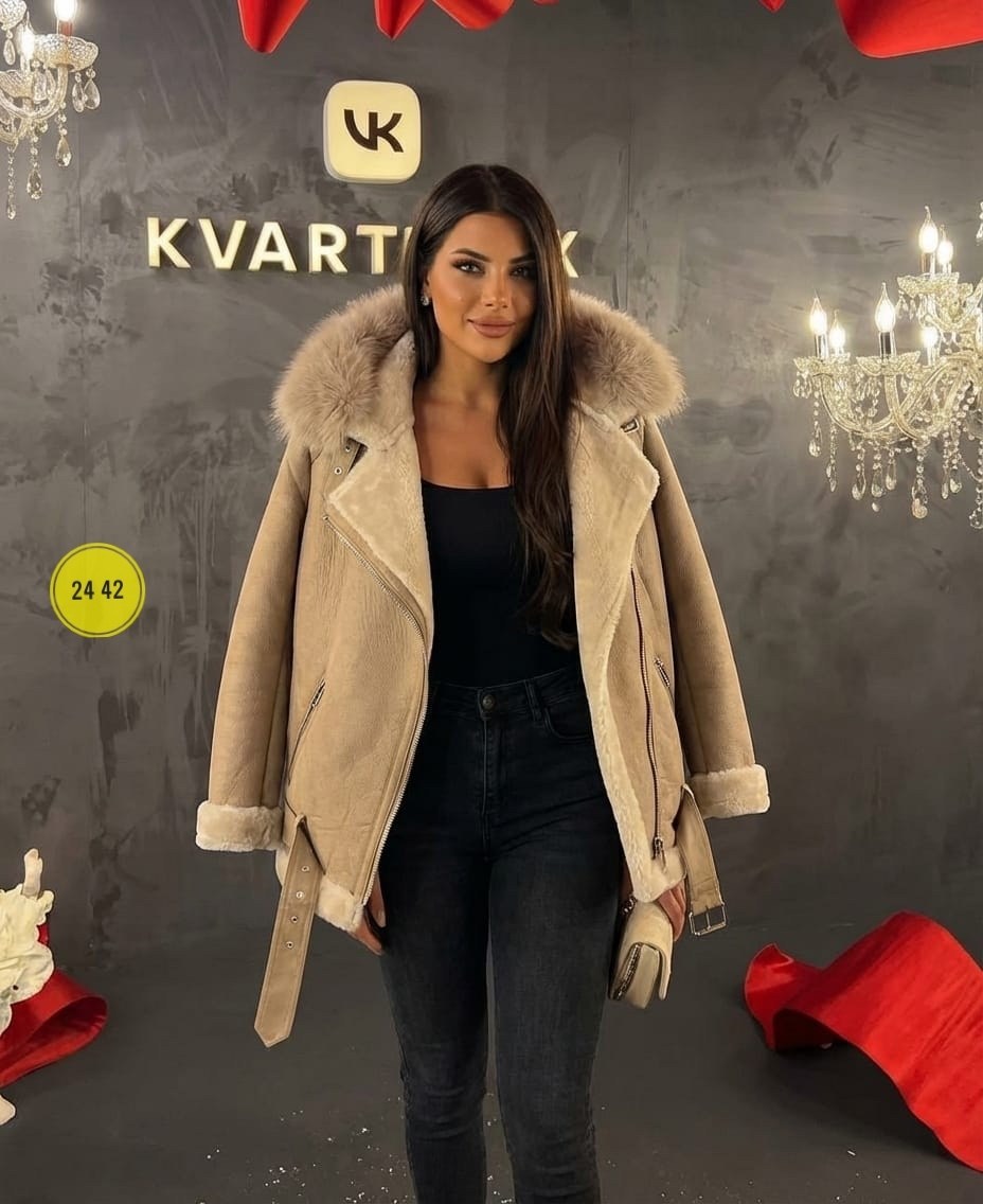 дубленка автоледи,дубленка женская натуральная овчина с капюшоном,комбинированная дубленка,финская дубленка,дубленка авиатор из натуральной овчины с капюшоном песец